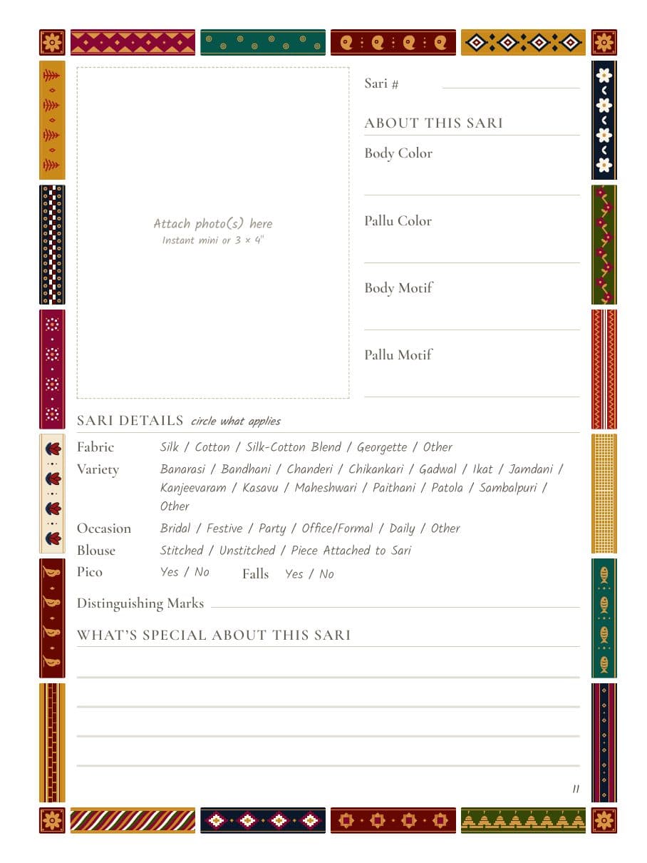 Interior page of Sari Chronicles
